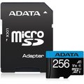 Adata Adata 256Gb Premier Uhs-I Class10 85 A1 V10 Micro Sdhc W/ Adaptor AUSDX256GUICL10A1-RA1